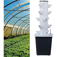 Hydroponics Growing System Tower, Aquaponics Grow System, Garden Tower Aeroponics Growing Kit for Herbs, Fruits and Vegetables