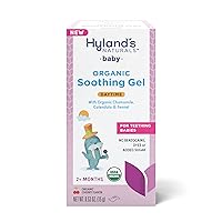 Naturals Baby - Organic Day Oral Soothing Gel, with Chamomile, Calendula, & Fennel, Natural Relief of Oral Discomfort, Irritability & Swelling, Easy-to-Apply, Ages 2 Months & Up, 0.53 Ounce