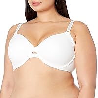 warner's Women's No Side Effects Underarm-Smoothing Comfort Underwire Lightly Lined T-Shirt Bra 1356