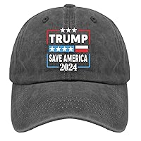 Trump Take America Back 2024 Baseball Cap Hunting Hat Pigment Black Womens Hat Gifts for Her Running Cap