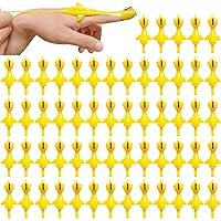 60PCS Finger Slingshot Chicken Rubber,Flick Stretchable Chicken Toys,Flying Stretchy Chicken Fingers for Birthday,Children's Day,Thanksgiving Day Stocking Stuffer Party Favor