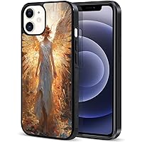 for iPhone 14Pro for Apple iPhone 14 Pro 6.1 inch Cinematic Stained Glass Battle Angel Afire Hard Protective Case Cover
