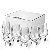 The WEE Glencairn Crystal Whiskey Glass, Miniature Whisky Tasting Glass, Set of 12
