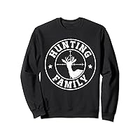 Hunting Retro Vintage Deer Family Sweatshirt