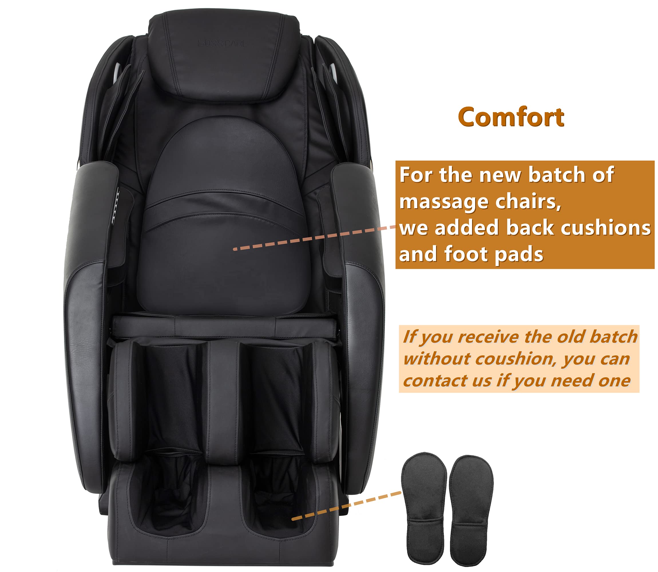 Mua Bosscare Massage Chair Recliner With Zero Gravity Full Body Airbag Easy To Assemble With