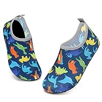 ANLUKE Kids Boys Girls Water Shoes Barefoot Aqua Socks Fast Dry Beach Swim Outdoor Sports Shoes for Toddler