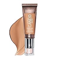 Revlon PhotoReady Candid Glow Moisture Glow Anti-Pollution Foundation with Vitamin E and Prickly Pear Oil, Anti-Blue Light Ingredients, without Parabens, Pthalates, and Fragrances, True Beige, 0.75 oz