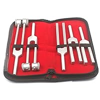 5 Tuning Forks Diagnostic Chiropractor Physical Therapy Set