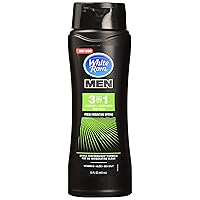 White Rain For Men 3in1 Shampoo, Conditioner, and Body Wash: Fresh Mountain (3280101)