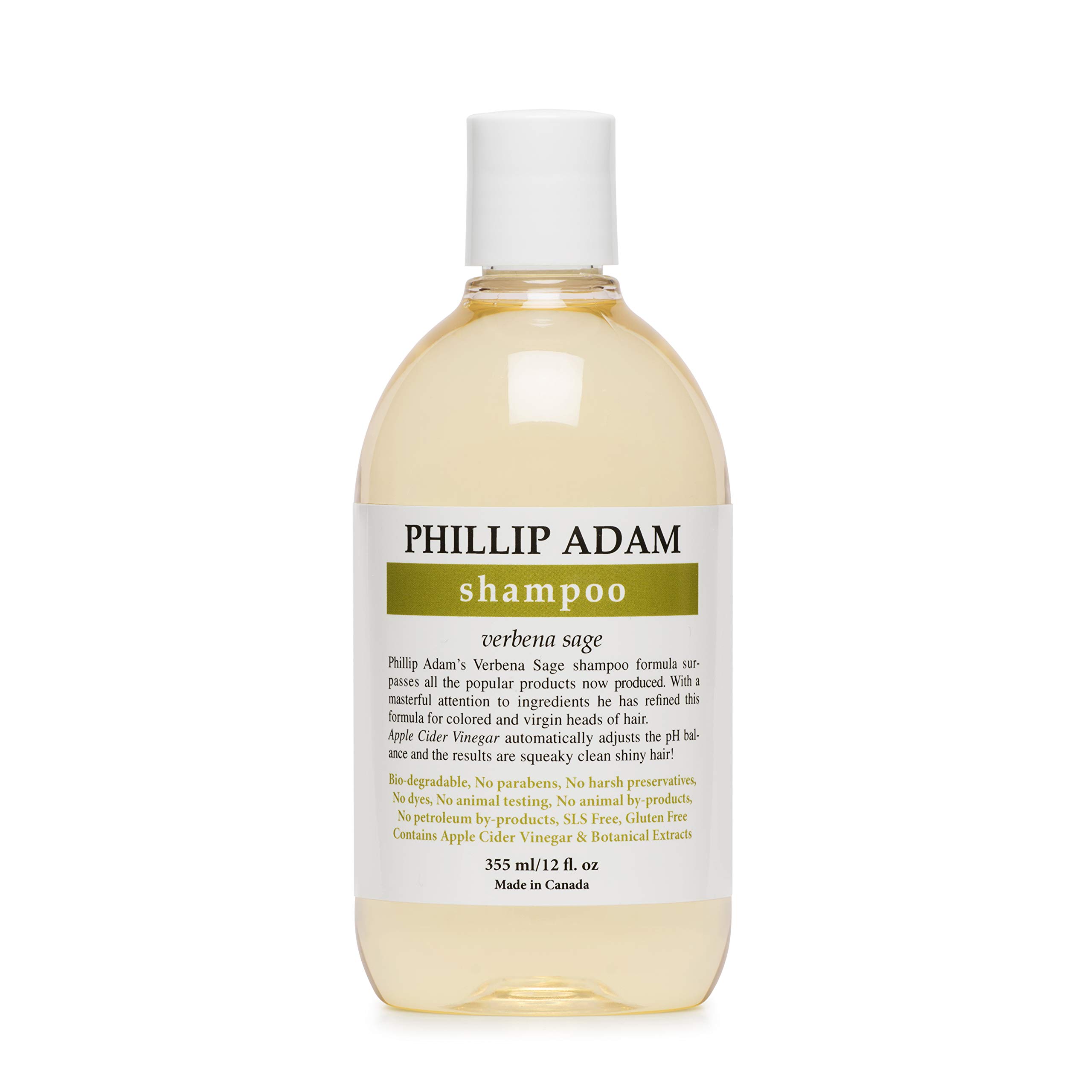 PHILLIP ADAM Verbena Sage Shampoo, 12 Oz