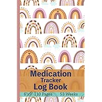 Medication Tracker Log Book: Drugs and Pills Medicine Weekly Checklist for Caregivers or Personal Use Daily