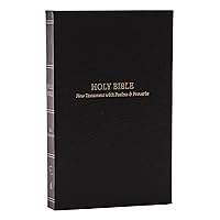 KJV Holy Bible: Pocket New Testament with Psalms and Proverbs, Black Softcover, Red Letter, Comfort Print: King James Version KJV Holy Bible: Pocket New Testament with Psalms and Proverbs, Black Softcover, Red Letter, Comfort Print: King James Version Paperback Hardcover Spiral-bound