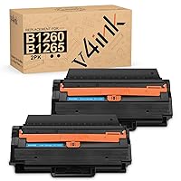 v4ink Compatible B1260dn B1265dfw Toner Cartridge Replacement for Dell 331-7328 B1260 B1265 RWXNT DRYXV G9W85 B126X Work with B1260dn B1260dnf B1265dnf B1265dfw Printer, 2-Pack