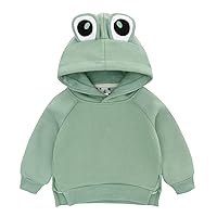 famuka Unisex Toddlers Sweatshirt Solid Colors Baby Hoodie