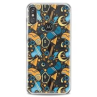 TPU Case Compatible with Motorola G9 G8 Plus G7 E20 P40 Z4 Edge 20 G22 Stylus Soft Print Surrealism Design Silicone Slim fit Abstract Lightweight Flexible Artistic Melting Clocks Clear