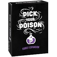 Pick Your Poison Card Game Expansion - 100 New Cards for The “What Would You Rather Do?” Party Game for All Ages - Family Edition