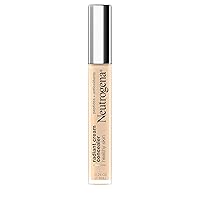 Healthy Skin Radiant Brightening Cream Concealer with Peptides & Vitamin E Antioxidant, Lightweight Perfecting Concealer, Non-Comedogenic, Ivory Light 01 with neutral undertones, 0.24 oz