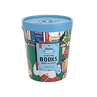 Ridley's: 50 Must-Read Books Bucket List 1000-Piece Puzzle - Unique Art Style for Book Lovers - Library or Office Décor After Completion
