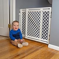 Baby Gate for Stairs: Stairway Secure Gate. Fits Openings 27