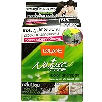 Nature Code Hair Color Shampoo Natural Black (N1) Non-ammonia Natural Extract Kit X 3 Boxes