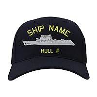 Customizable U.S. Navy Ship Zumwalt Class Hat (Navy)