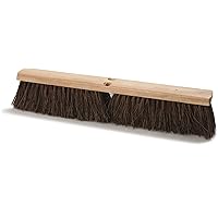 SPARTA Flo-Pac Palmyra Floor Sweep, Heavy Sweep for Cleaning, 18 Inches, Brown, (Pack of 12)