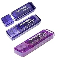 INLAND Micro Center Superspeed 1-Pack 256GB & 2-Pack 64GB USB3.0 Flash Drive Bundle (3-Pack in Total)