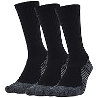 Under Armour Elevated Performance Crew Socks, 3-Pairs