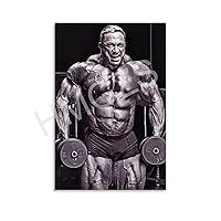 DFHEJG Bodybuilder Poster Marcus Ruhl Bodybuilding Art Poster (6) Canvas Painting Wall Art Poster for Bedroom Living Room Decor 08x12inch(20x30cm) Unframe-style