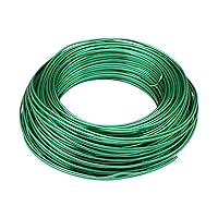 12 Gauge, 164 FT Aluminum Jewelry Making Wire for DIY Jewelry Supplies Repair Craft Making Beading Floral, Green