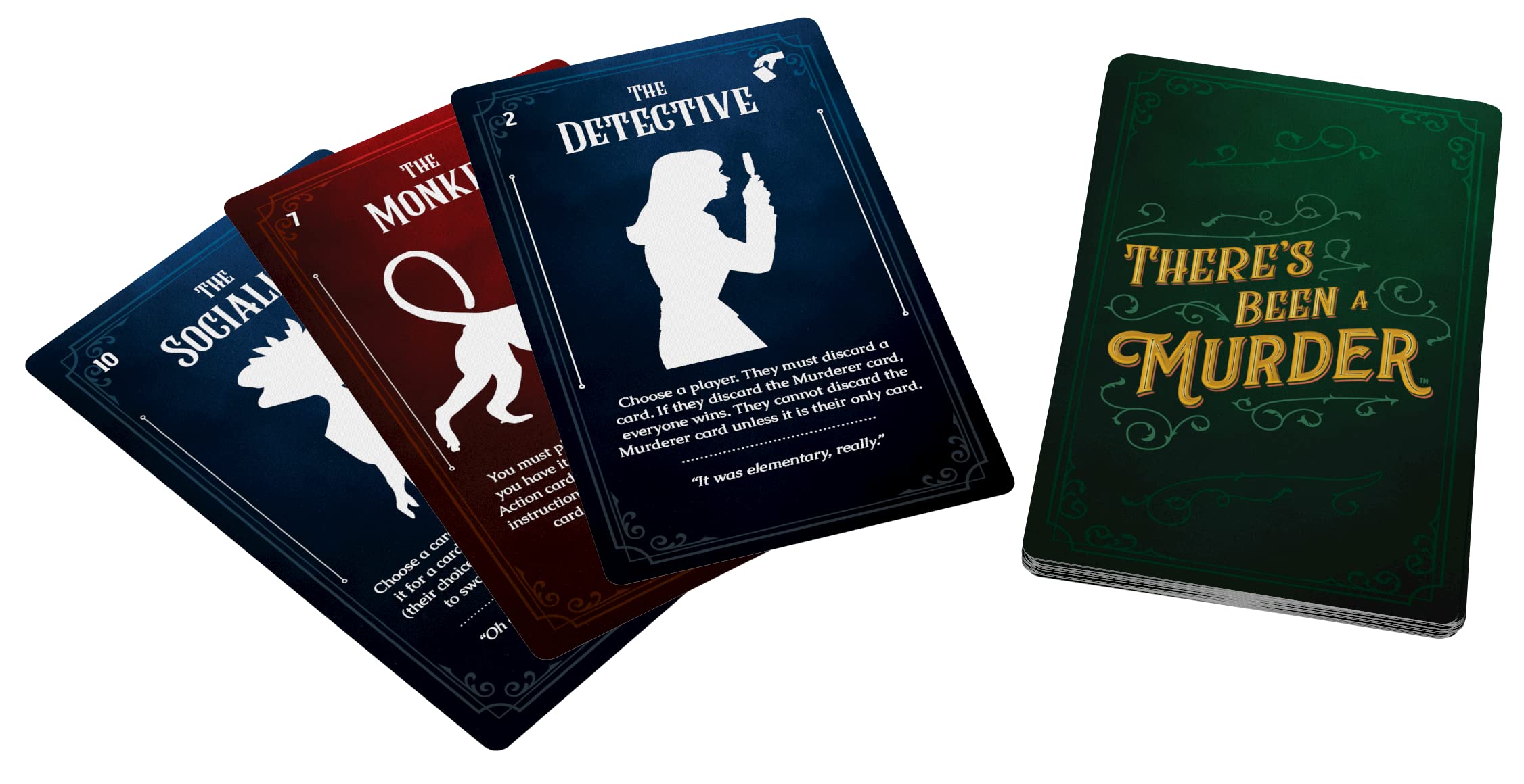 There's Been A Murder - A Collaborative Card Game of Death and Deduction (Packaging May Vary) by Pressman, for Ages 14 and up