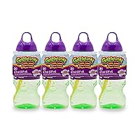 Gazillion 8 Ounce Bubble Solution 4 Pack - Great Bubbles for Kids, Great for Kids Parties, Non-Toxic & Safe