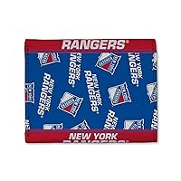 Trifold, Team Color, 4 x 3.25, New York Rangers