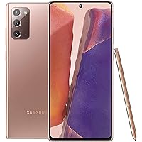 Samsung Galaxy Note 20 5G Factory Unlocked Android Cell Phone, US Version, 128GB of Storage, Mobile Gaming Smartphone, Long-Lasting Battery, Mystic Bronze, SM-N981UZNAXAA