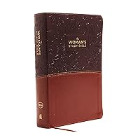 NKJV, The Woman's Study Bible, Leathersoft, Brown/Burgundy, Red Letter, Full-Color Edition, Thumb Indexed: Receiving God's Truth for Balance, Hope, and Transformation NKJV, The Woman's Study Bible, Leathersoft, Brown/Burgundy, Red Letter, Full-Color Edition, Thumb Indexed: Receiving God's Truth for Balance, Hope, and Transformation Imitation Leather Hardcover