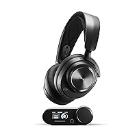 SteelSeries Arctis Nova Pro Wireless Xbox Multi-System Gaming Headset - Premium Hi-Fi Drivers - Active Noise Cancellation - Infinity Power System - ClearCast Mic - Xbox, PC, PS5, PS4, Switch, Mobile