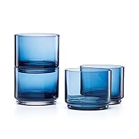 Lenox Tuscany Classics Stackable 4-Piece Short Glasses Everyday