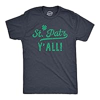 Mens Saint Patricks T Shirts Funny Party Tees for Guys Great Parade Shirts