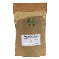 Herba Organica Lemon Balm Leaf - Melissa Officinalis L Balm Mint, Balm, Common Balm (50g)