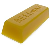 Yellow Triple Filtered Rectangle Beeswax Bar 1 oz