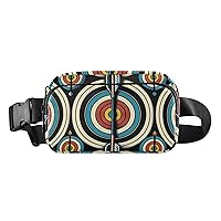 Cross Body Fanny Pack Archery-target Fashion Waist Packs Unisex Belt Bag