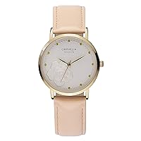 Orphelia Fashion Women's Analogue Watch Petal Blossom with Leather Strap
