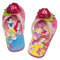 Disney Store Girls Princess Petal Pushers Flip Flops