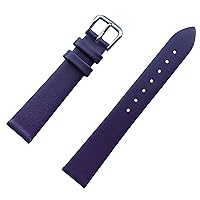 Thin Leather Watch Bands Replacement for Men Women (6 7 8 10 12 13 14 15 16 17 18 19 20 22 24mm)