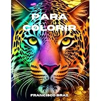 Pintando na Floresta - Livro Para Colorir: Livro Para Colorir indicado para todas as idades. (Portuguese Edition)