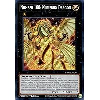 Number 100: Numeron Dragon (Secret Rare) - RA01-EN039 - Secret Rare - 1st Edition