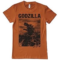Godzilla Officially Licensed Vintage Mens T-Shirt
