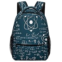Physical Mathematics Science Formula Unisex Laptop Backpack Lightweight Shoulder Bag Travel Daypack