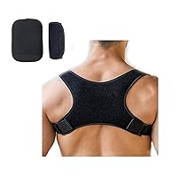 Posture Corrector for Women and Men, Adjustable Brace With Support Bracket for Clavicle Pain Relief. Providing Pain Relief from Neck, Shoulder, and Upper Back Invisible for Hunchback and Scoliosis.