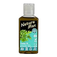 Nature Max Parsley Oil Essential Oils Natural Undiluted Pure for Hair Skin Care & Food & Cooking Cold Pressed Premium (1 Pack = 1.70 oz / 50 ml) زيت البقدونس